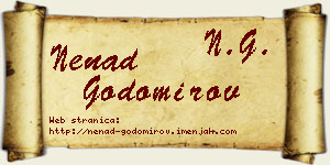 Nenad Godomirov vizit kartica